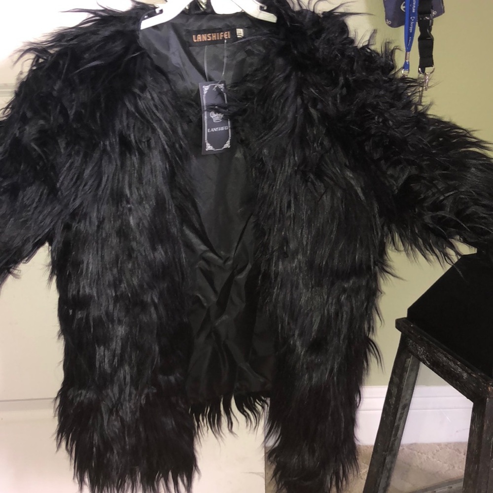 fake fur jacket